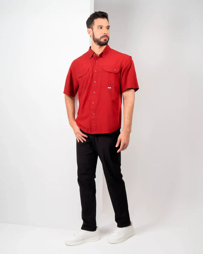 Camisa  Outdoor Signature Manga Corta