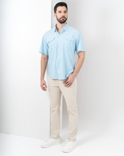 Camisa  Outdoor Signature Manga Corta
